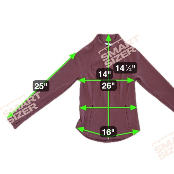 Athleta Salutation Ribbed Full Zip Track Jacket S Dusty Rose Polished Athleisure - Picture 4 of 10